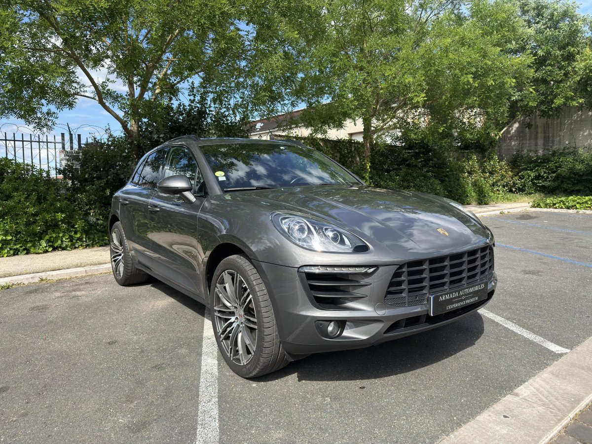 Porsche Macan S 3.0 V6 258 PDK gris - Armada Automobiles Pithiviers